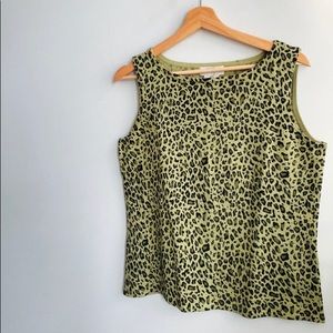 Green Cheetah Tank